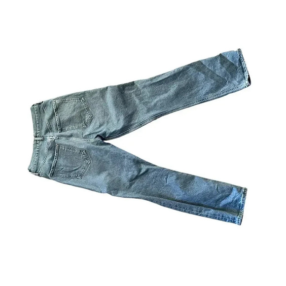 AGOLDE Blue Distressed Straight Leg Jeans Size 26 Riley - Picture 9 of 9